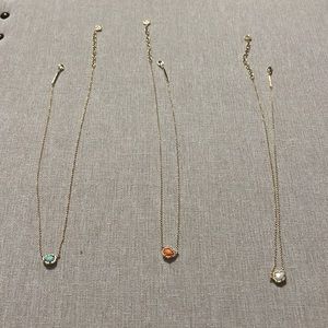 Kendra Scott Necklace Blue, Coral, White